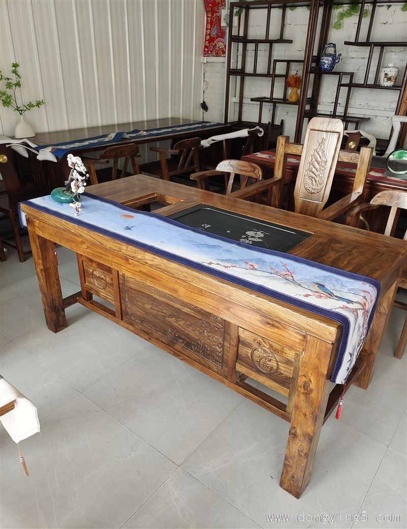全新实木茶桌