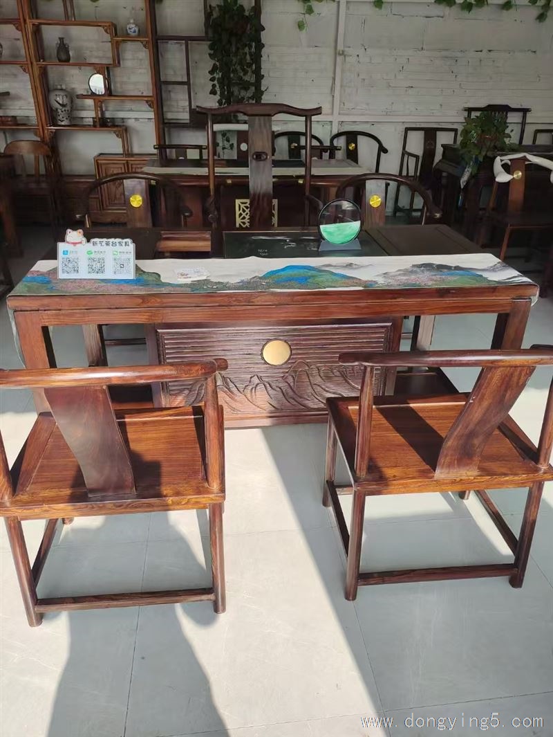 全新实木茶桌